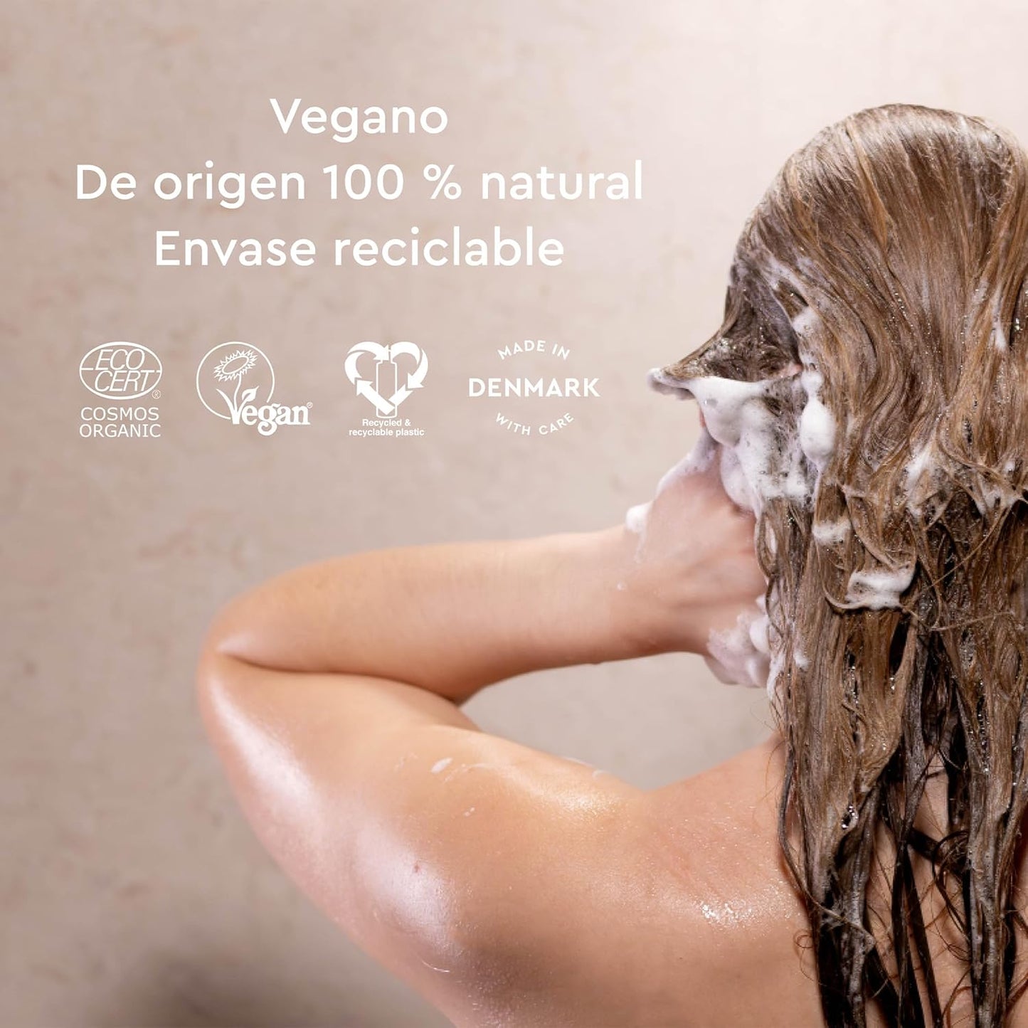 Confezione da 2 shampoo antiforfora all'ortica Urtekram 500 ml