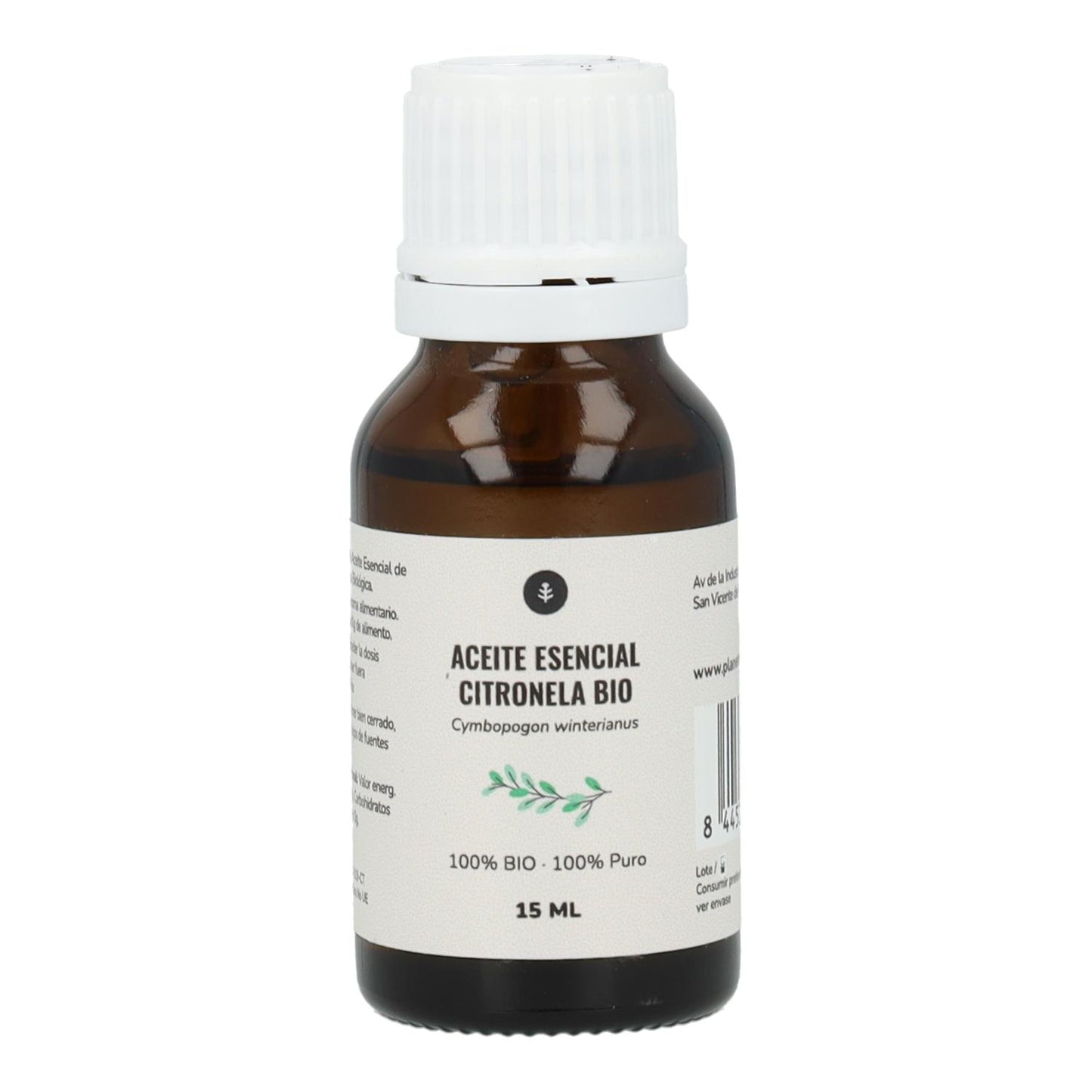 Citronella etherische olie Bio Planeta Huerto 15 ml