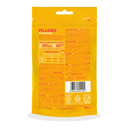 Kalkoensnacks Natuurlijke beloningen voor katten Edgard Cooper 60 g