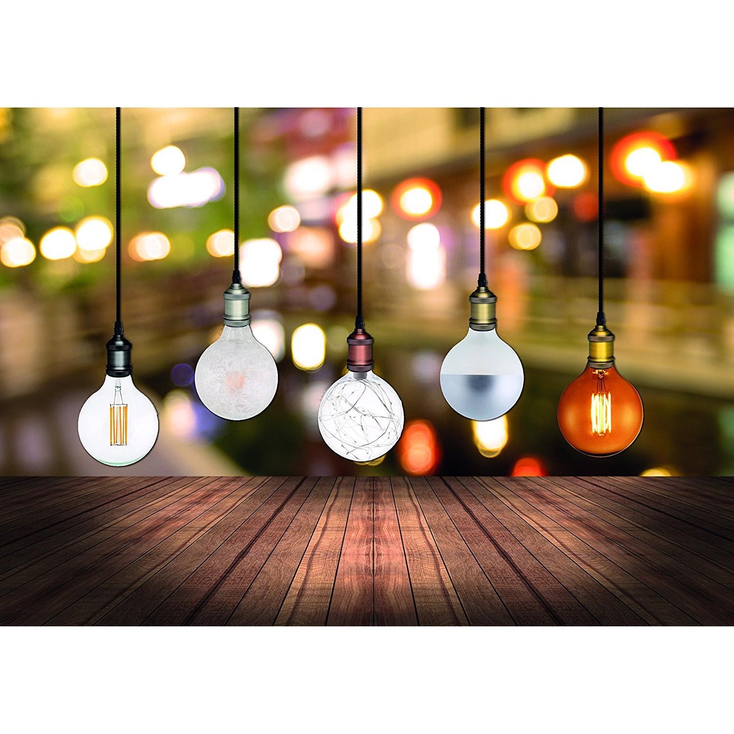 Vintage Black Pearl lampenhouder met textielkabel 1 m E27 Garza Lighting