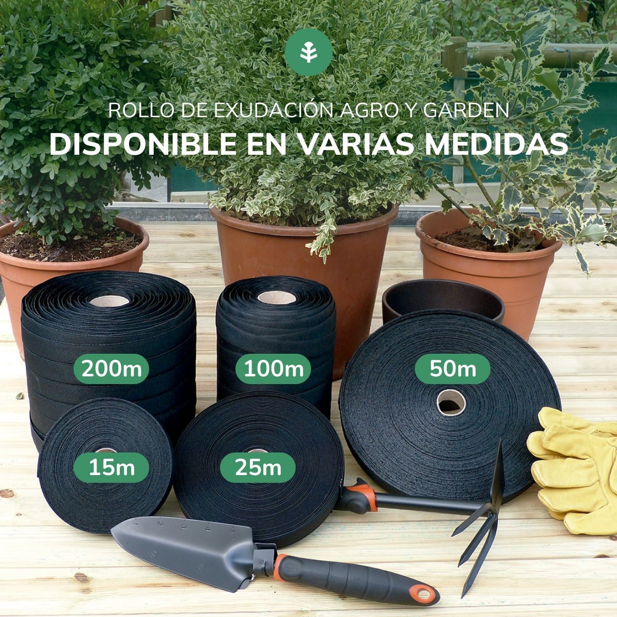 Rolka wysiękowa Agro Planeta Huerto 50 m