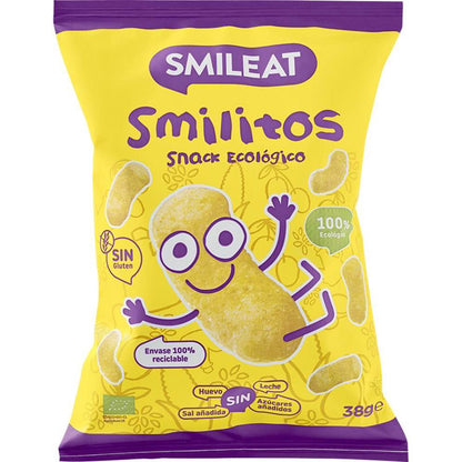 Smilitos, biologische maïssnacks Smileat 38 g