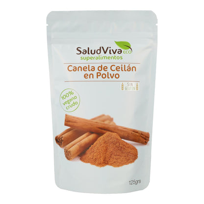Ceylon cinnamon powder 125 g, Salud Viva