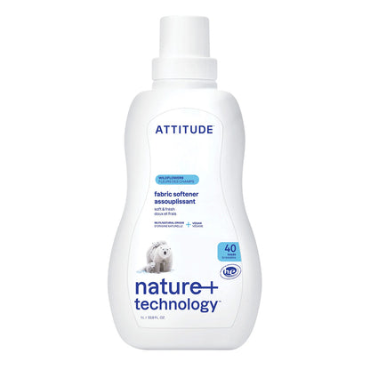 Suavizante  flores silvestres 40 Dosis Attitude 1 L