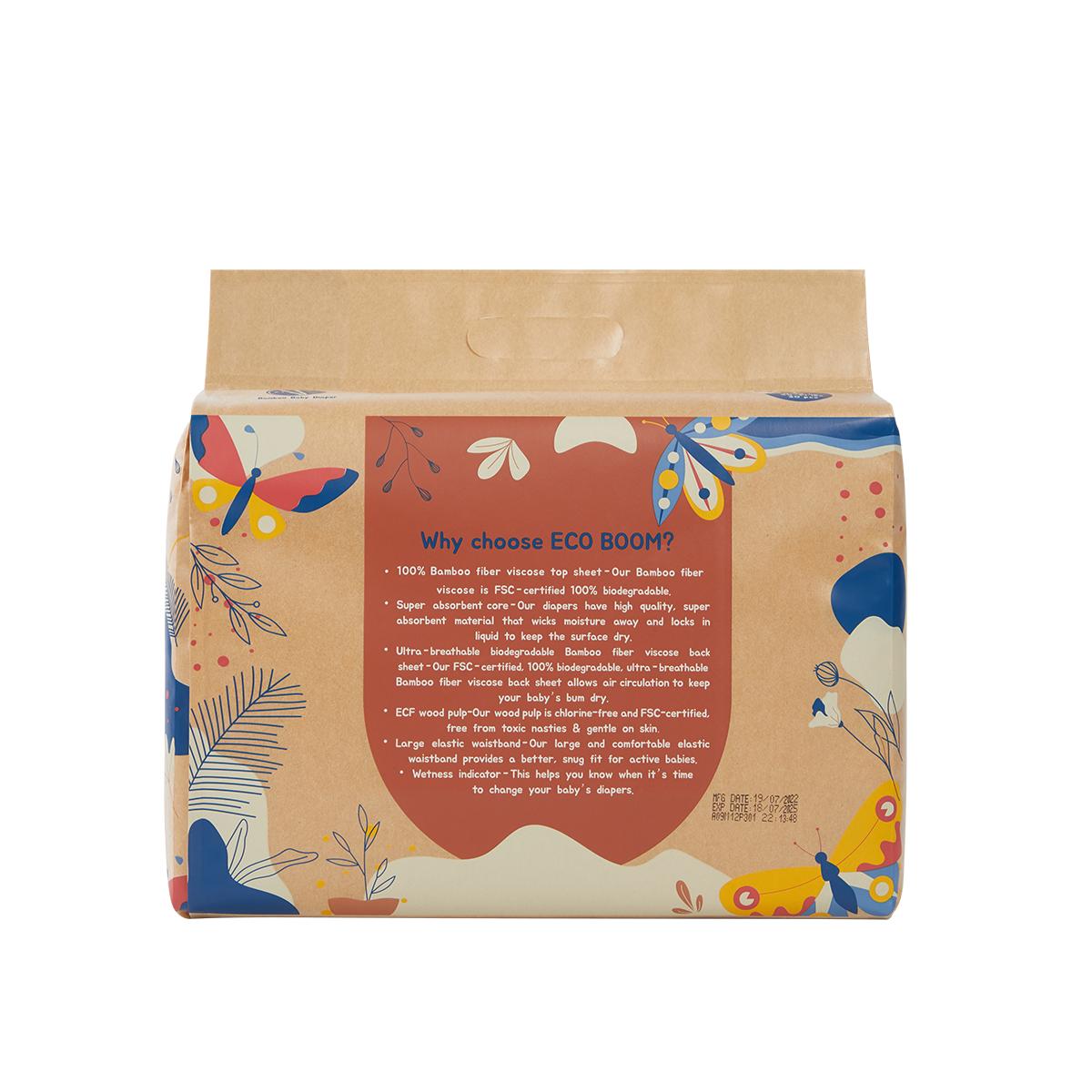 Bambuswindeln Ecoboom T4 30 Stück