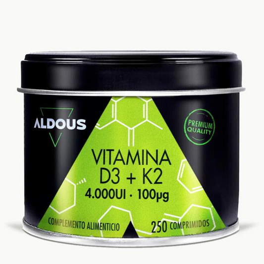 Vitamin D3 + K2 Aldous 250 Tabletten