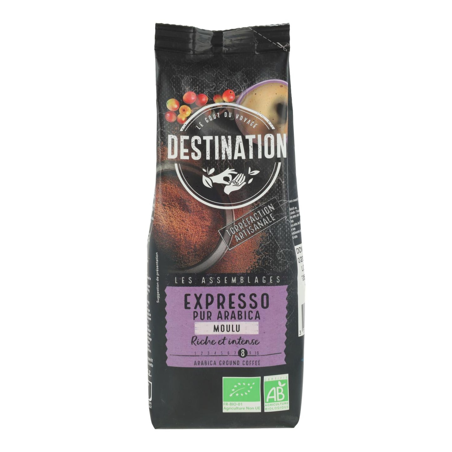 Espresso 100% Arabica BIO Destination 250 g