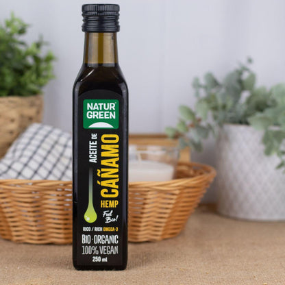 Biologische hennepolie, NaturGreen 250 ml