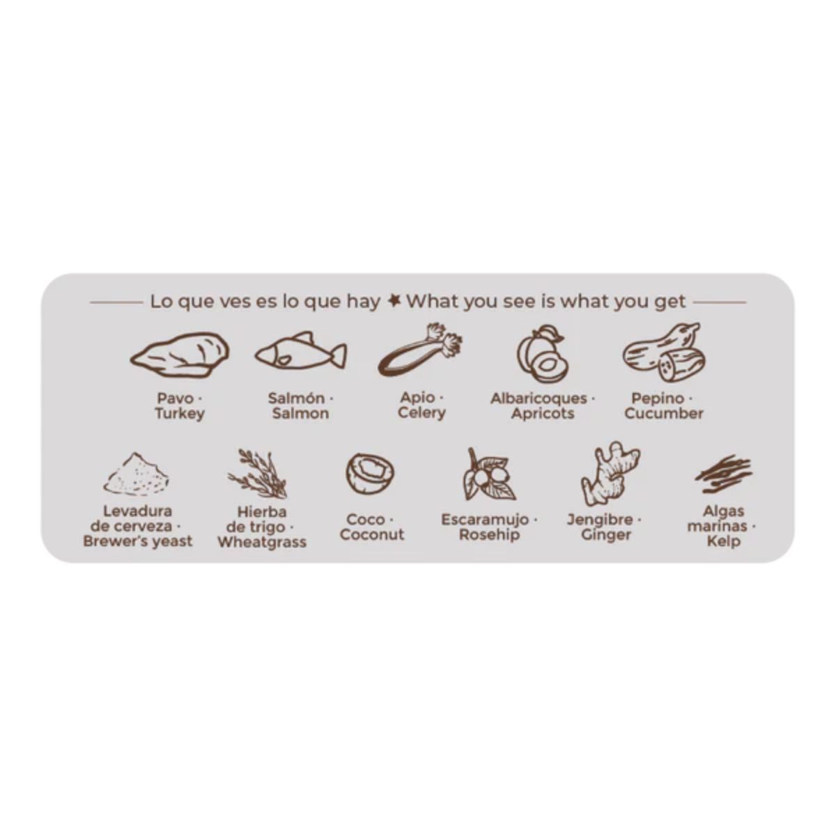 Barf wet food for dogs, turkey and salmon, Select BIO Puromenu, 400 g