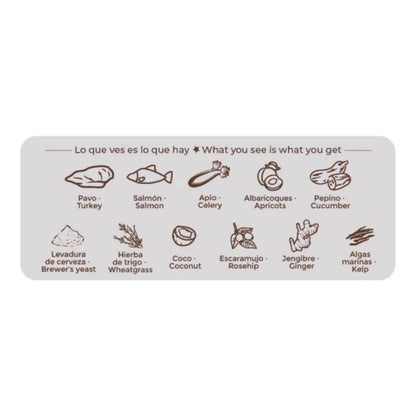 Barf wet food for dogs, turkey and salmon, Select BIO Puromenu, 400 g