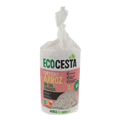 Galettes de riz bio Ecocesta sans sel ajouté, 15 g