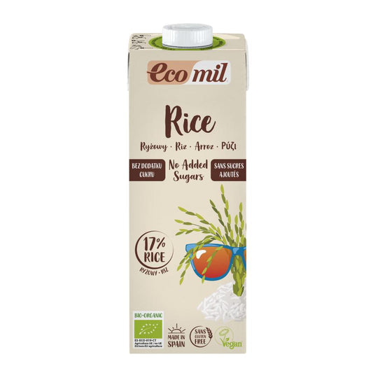 Boisson végétale au riz sans sucre Ecomil 1 L