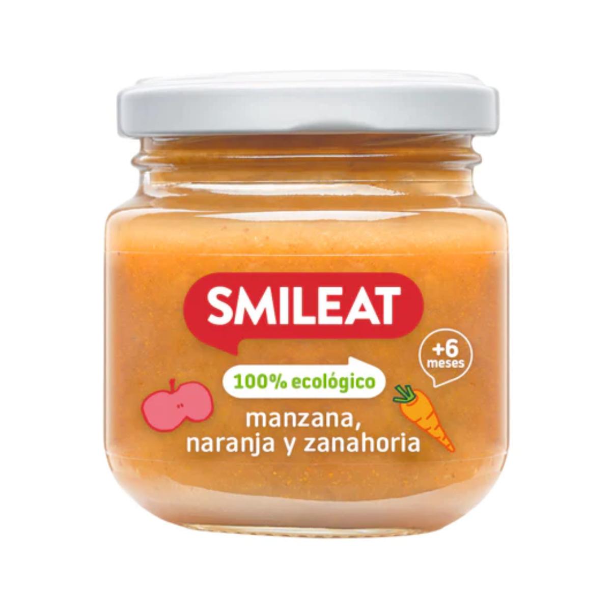 Pakket fruitpotjes +6 maanden Smileat 5 stuks van 130 g