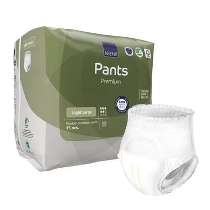 Pants Light voor lichte incontinentie, maat L, ABENA 15 stuks