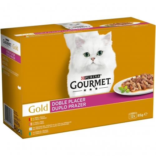 GOURMET GOLD Double Pleasure Assortment Multipack (12 x 85 g)