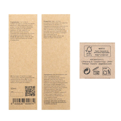 Crema viso per pelli miste/grasse 50 ml Arganour