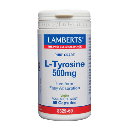 L-tyrozyna 500 mg Lamberts