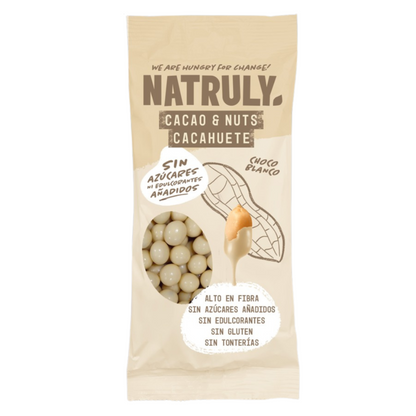 Cacao&Nuts Chocolat blanc Natruly 50 g