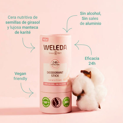 WELEDA Deodorantstick voor de gevoelige huid 50 g