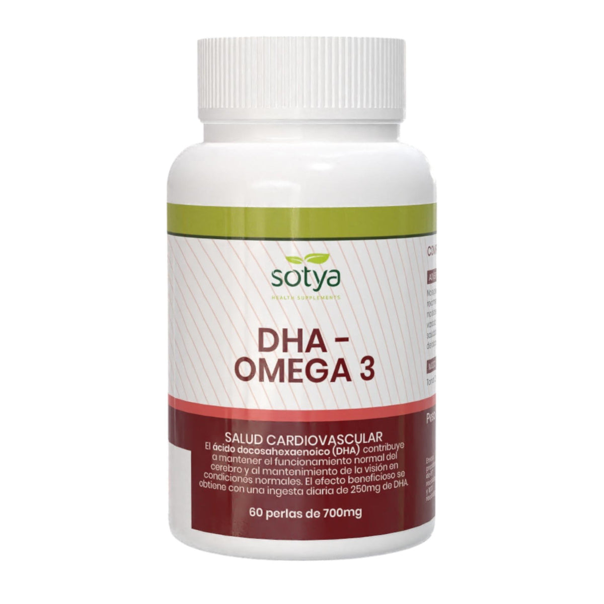Dha-Omega 3, Sotya, 60 Kapseln