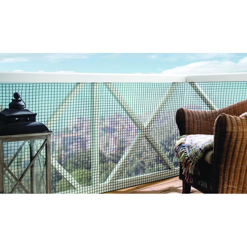 Kwartnet 1x5m 5x5 mm Nortene Bruin