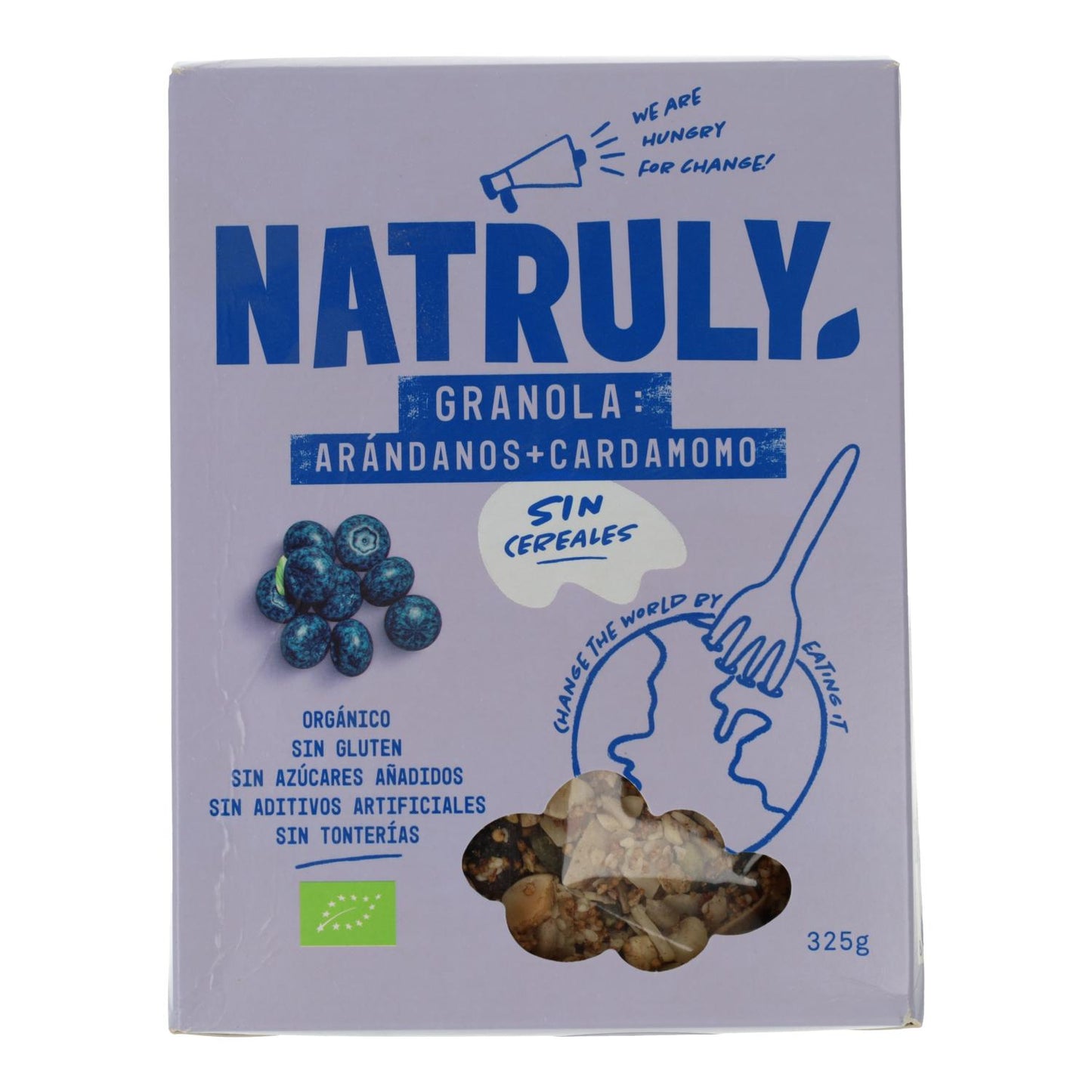 Granola aux myrtilles et à la cardamome BIO Natruly 325 g