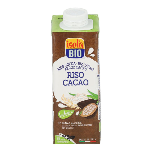 Mini boisson au riz et au cacao BIO Isola Bio 250 ml