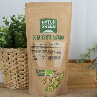 Lanières de soja texturées bio NaturGreen 115 g