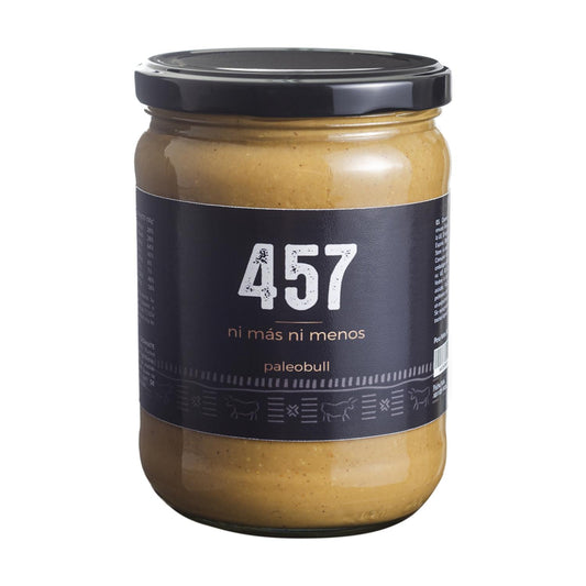 100% natuurlijke pindakaas 457 Paleobull 500 g
