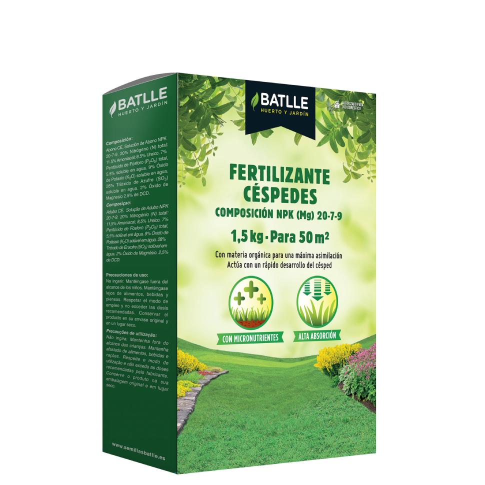 Fertilizzante granulare per prato Batlle 5 kg