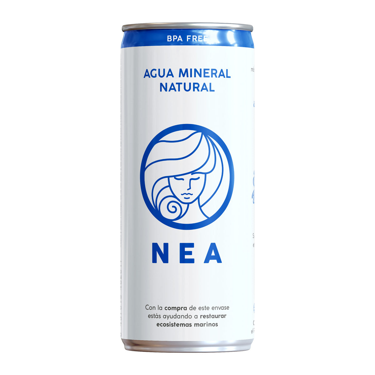 Eau minérale naturelle en canette NEA 330 ml