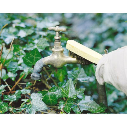 Brosse métallique à main en laiton 200 mm Wolfcraft 272500