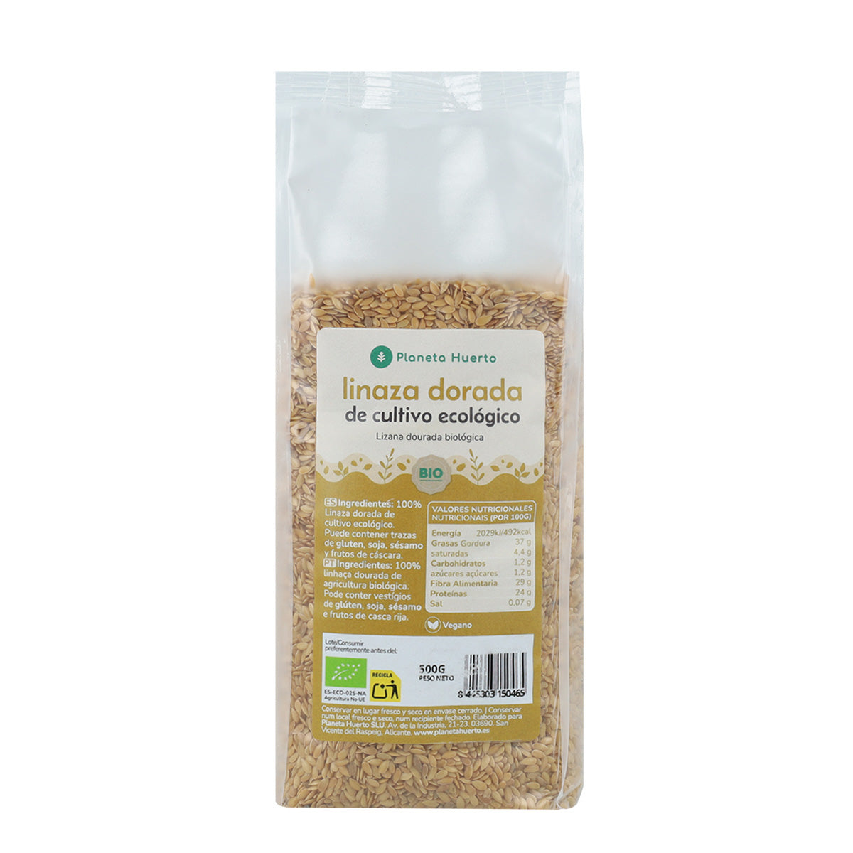 Złoty len ECO Planeta Huerto