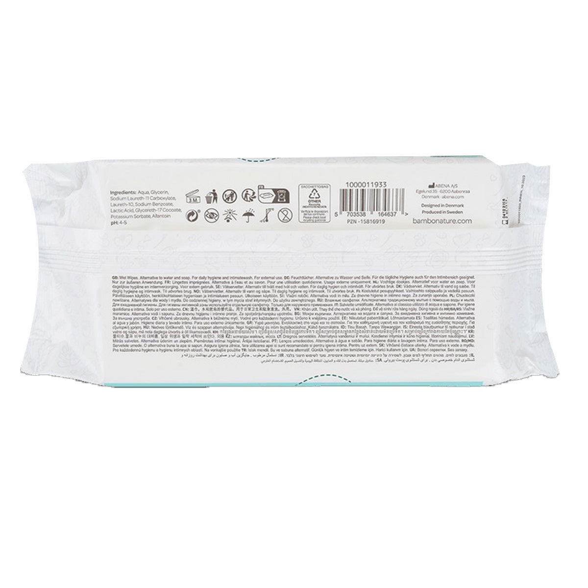 Bambo Nature Wet Wipes 80 pcs