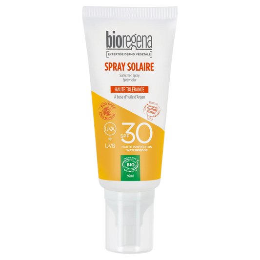 Crema solare spray SPF 30 Ipoallergenica Bioregena 90 ml
