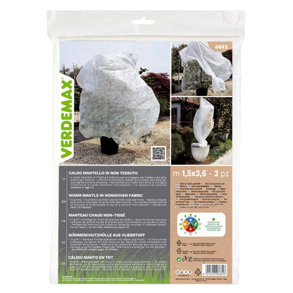 Vormvaste vorstbestendige winterhoes Verdemax 2 stuks 1,5 x 3,6 m