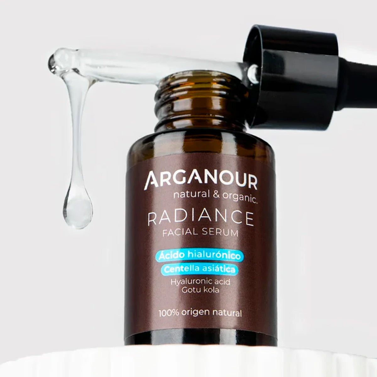 Gezichtsserum Radiance Hyaluronzuur en Centella asiatica Arganour 30 ml