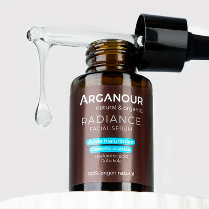Gezichtsserum Radiance Hyaluronzuur en Centella asiatica Arganour 30 ml