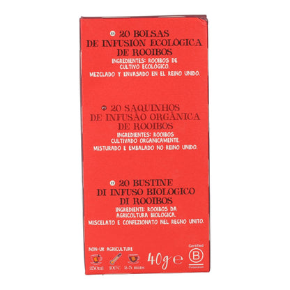 Infusion Rooibos Bio Cupper 20 sachets