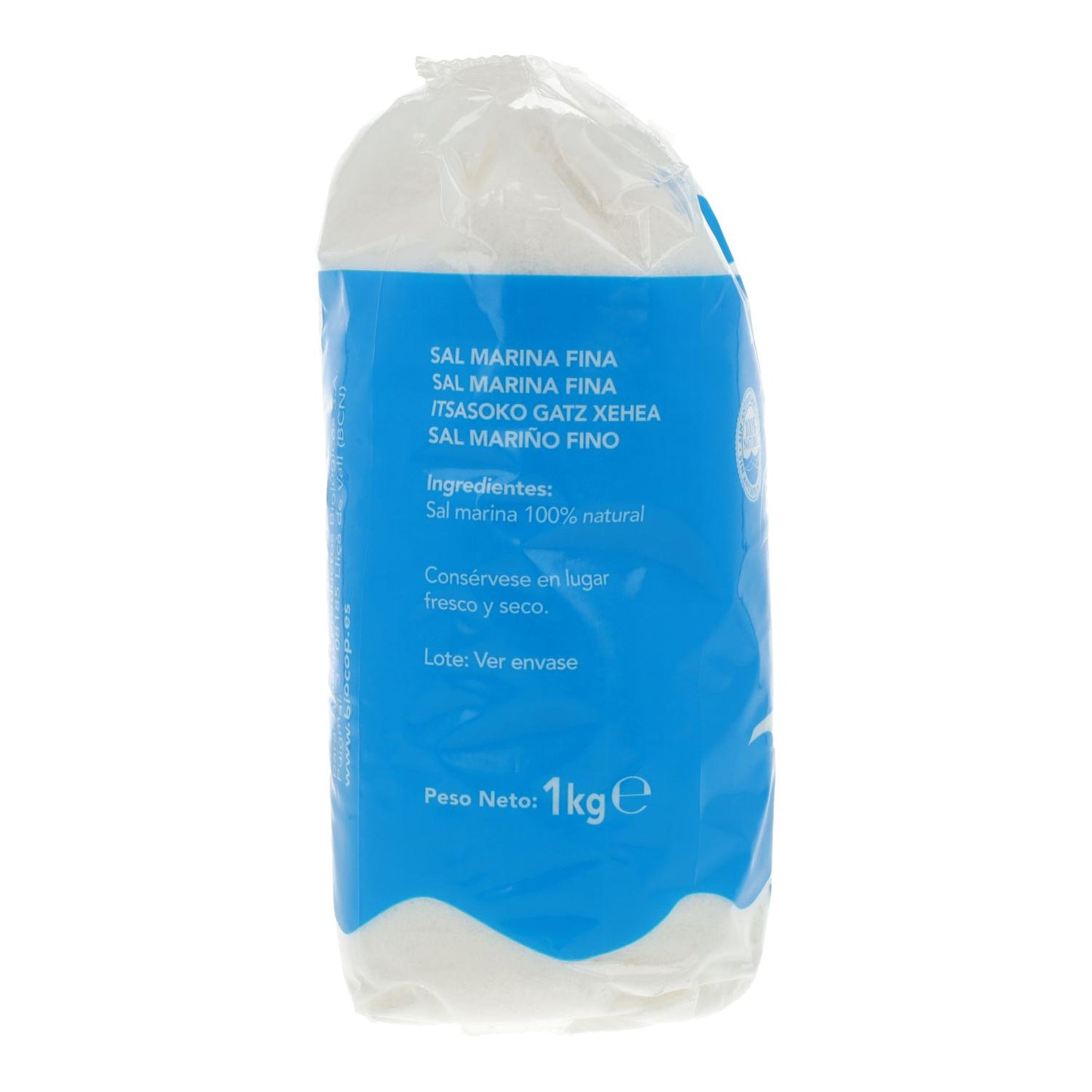 Pack 2x Sal marina atlantica fina, Biocop, 1kg