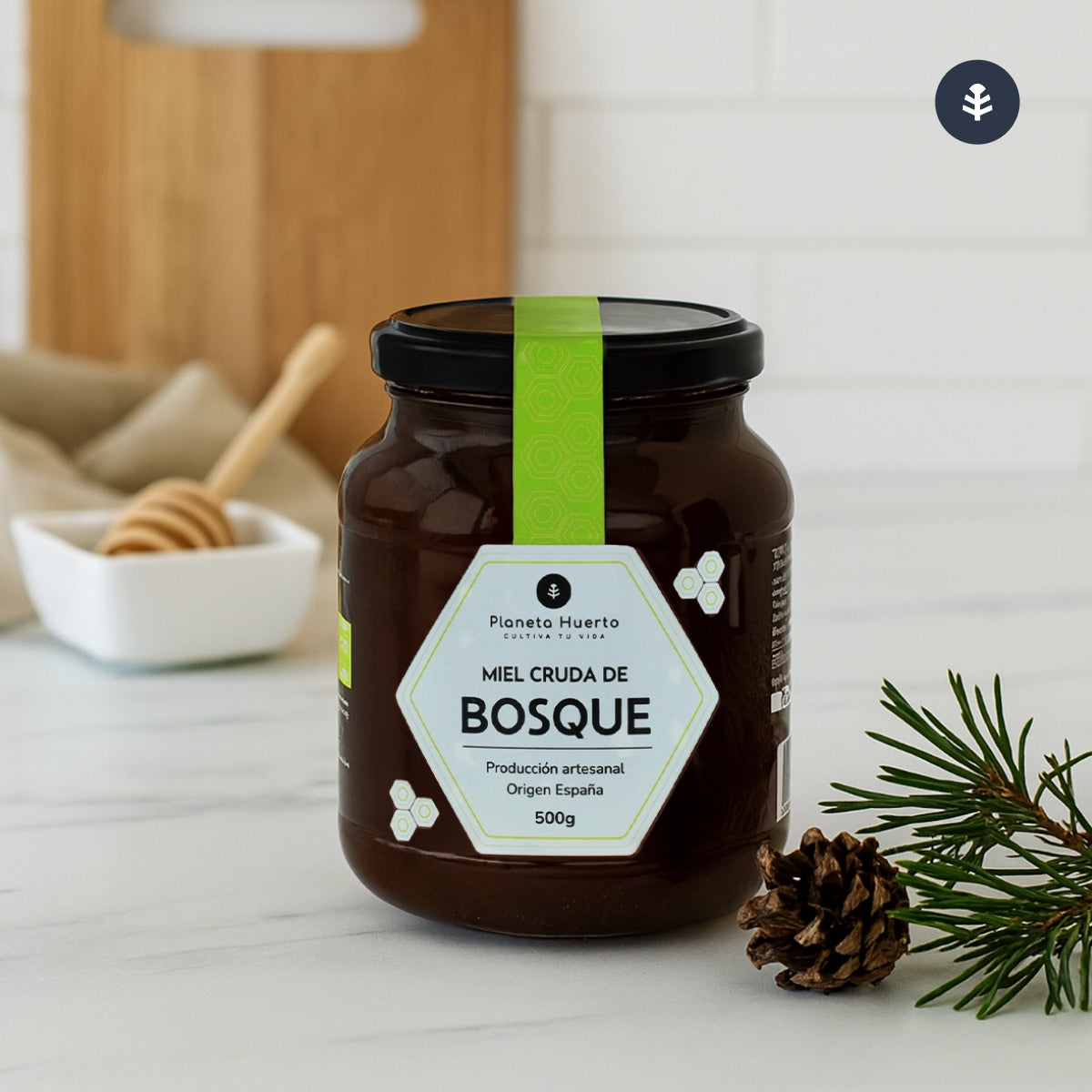 Miele grezzo di bosco Planeta Huerto 500 g