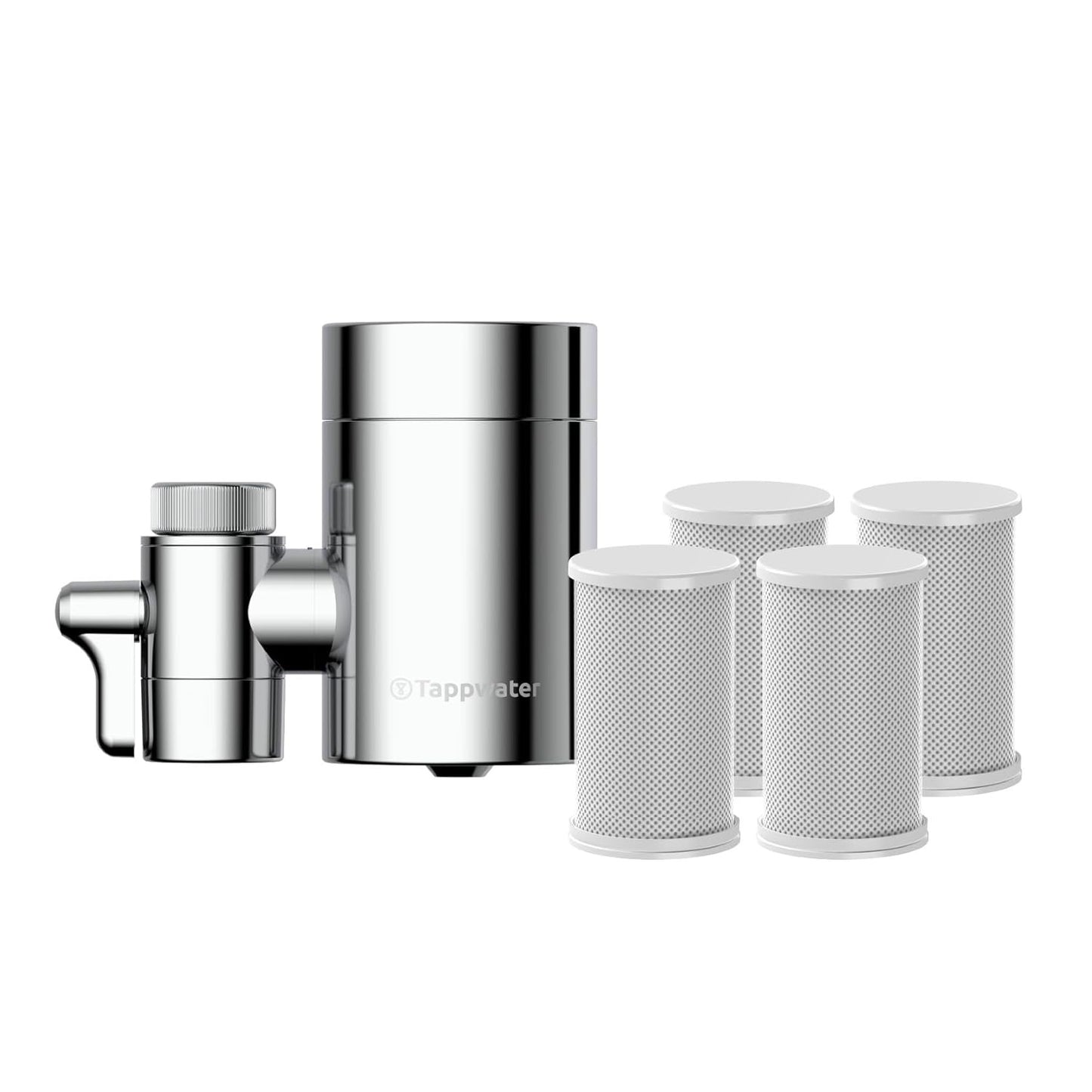 Jahrespackung Wasserhahnfilter EcoPro Chrome SMR Tappwater