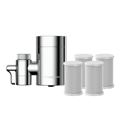 Jahrespackung Wasserhahnfilter EcoPro Chrome SMR Tappwater