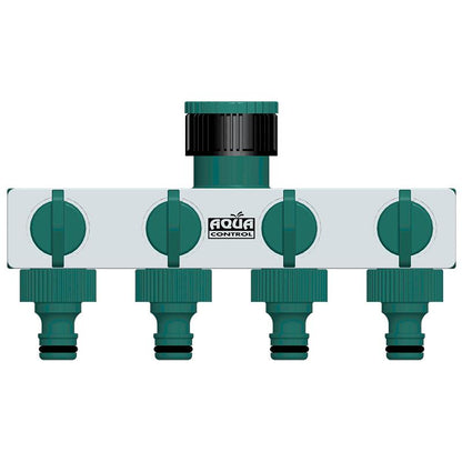 Rozgałęźnik 4 niezależne wyjścia PVC Aqua Control