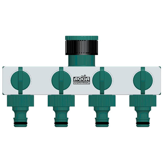 Rozgałęźnik 4 niezależne wyjścia PVC Aqua Control