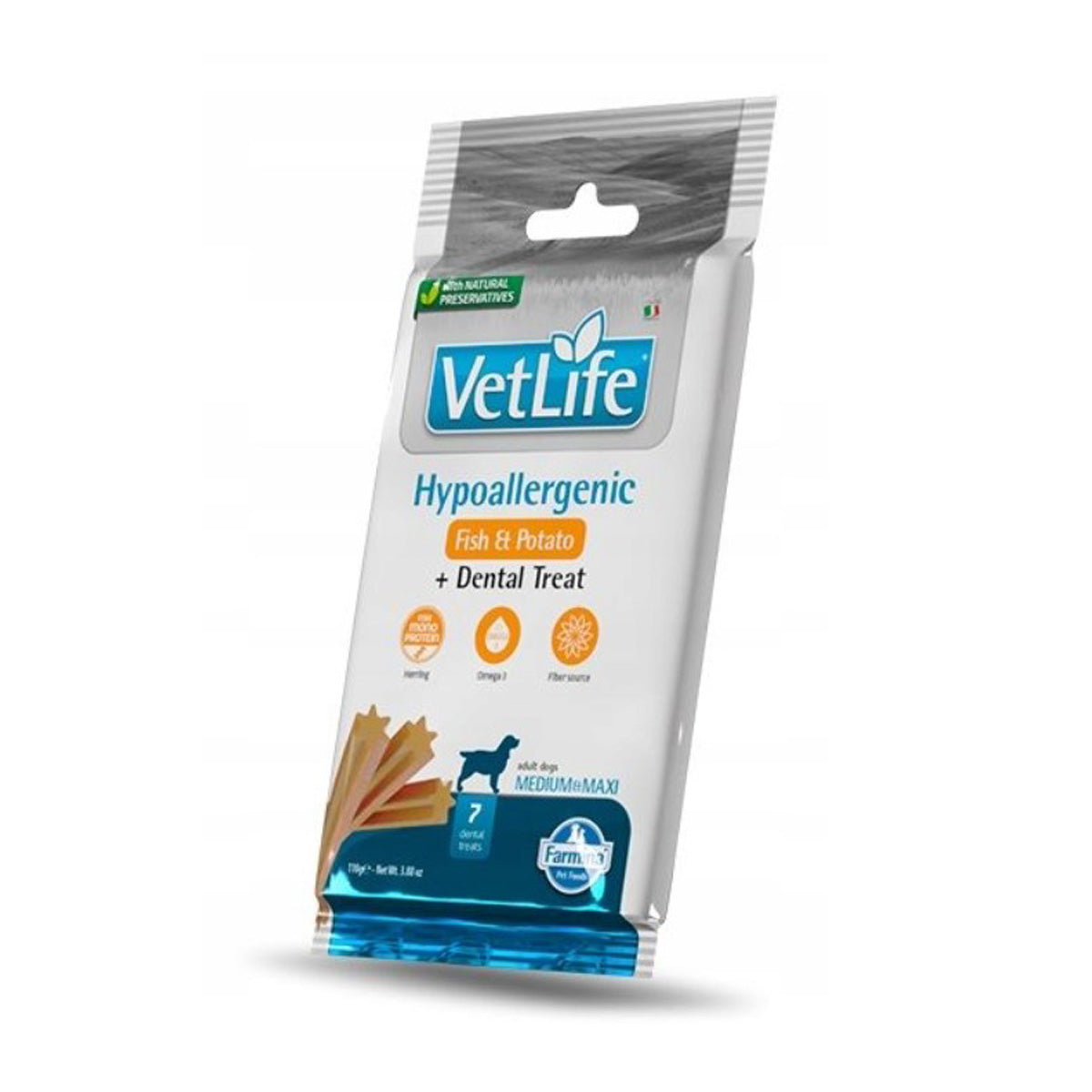 Hypoallergenic Fish Dental Treat Med/Max, Farmina