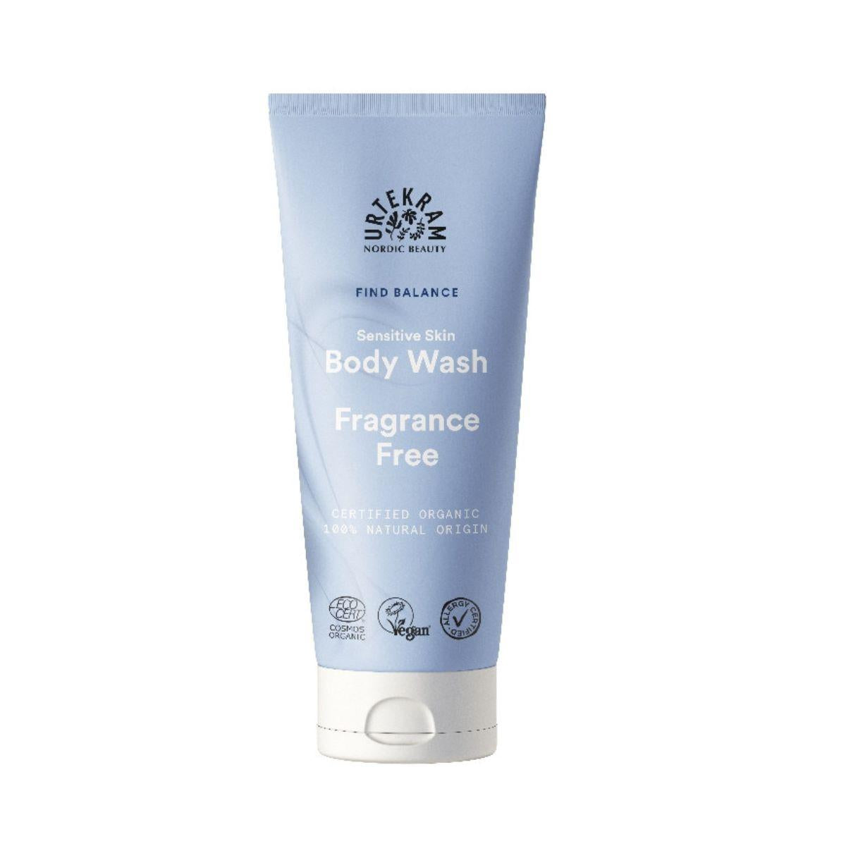 Bezzapachowy żel pod prysznic Urtekram  200 ml