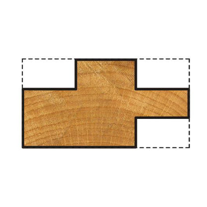 Wolfcraft 3259000 - 1 fraise à double languette Ø 30 x 22 mm