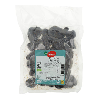 El Granero Organic Pitted Plums 250 g