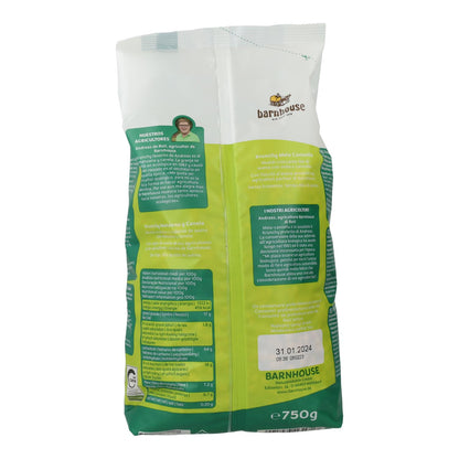 Pack of 2x Organic Apple and Cinnamon Krunchy Muesli, Barnhouse, 750 g